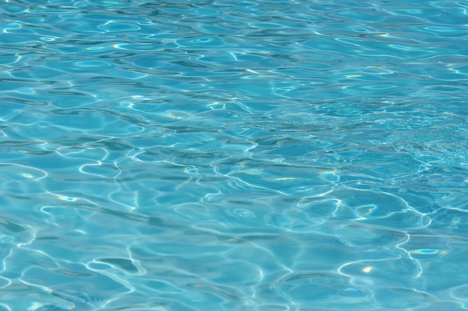 Clear treated water surface